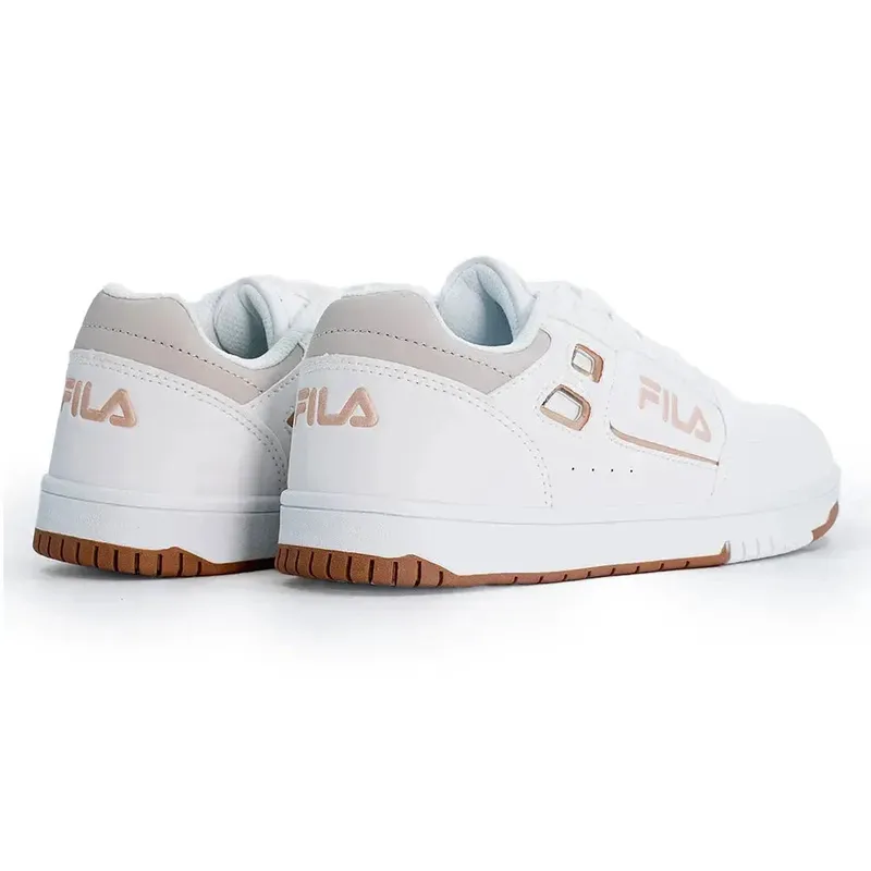 FILA Parker 2.0 Kids Sneaker - White/Gold - Image 4