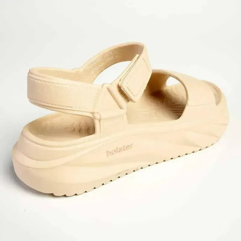 Holster Cloudnine Velcro Tie Sandals - Sand - Image 4