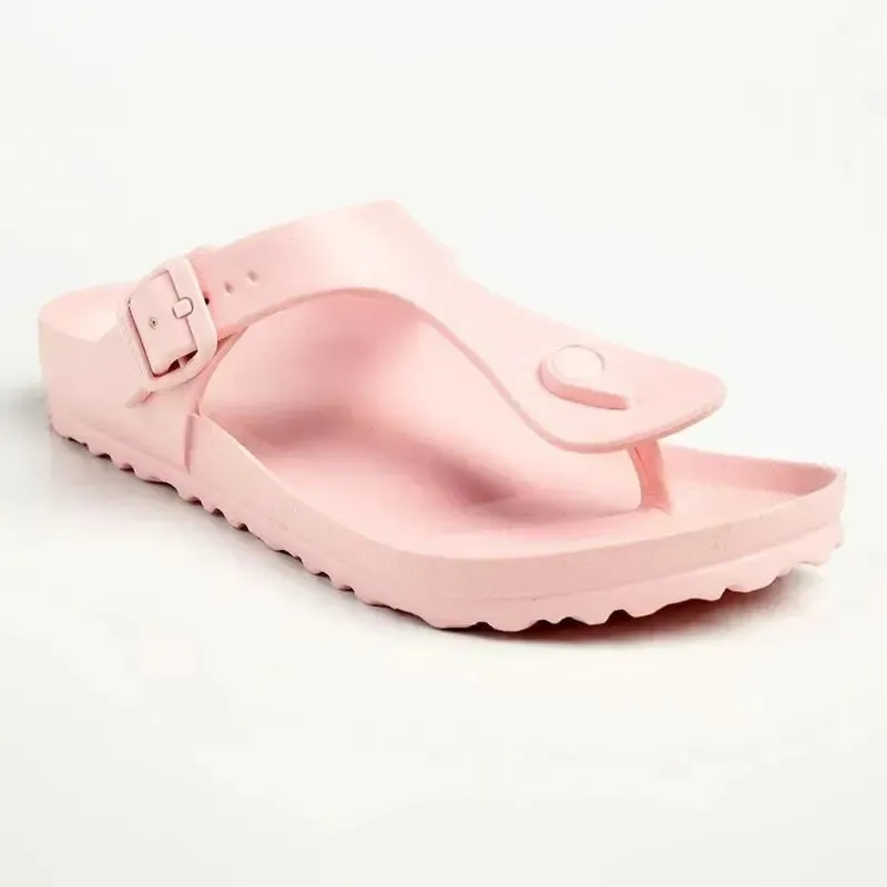 Holster Coastal Thong With Buckle Sandals - Blush - Image 3