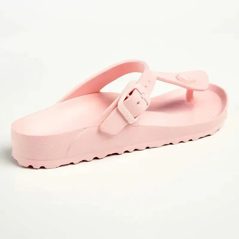 Holster Coastal Thong With Buckle Sandals - Blush - Image 4