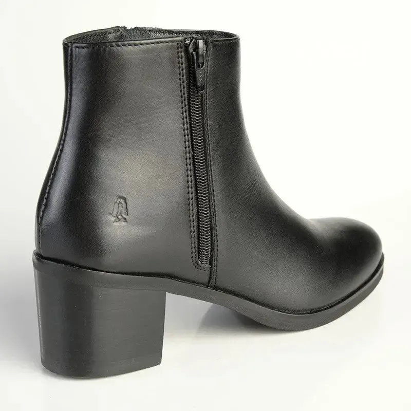 Hush Puppies Dawn Side Zip Ankle Boot - Black - Image 4
