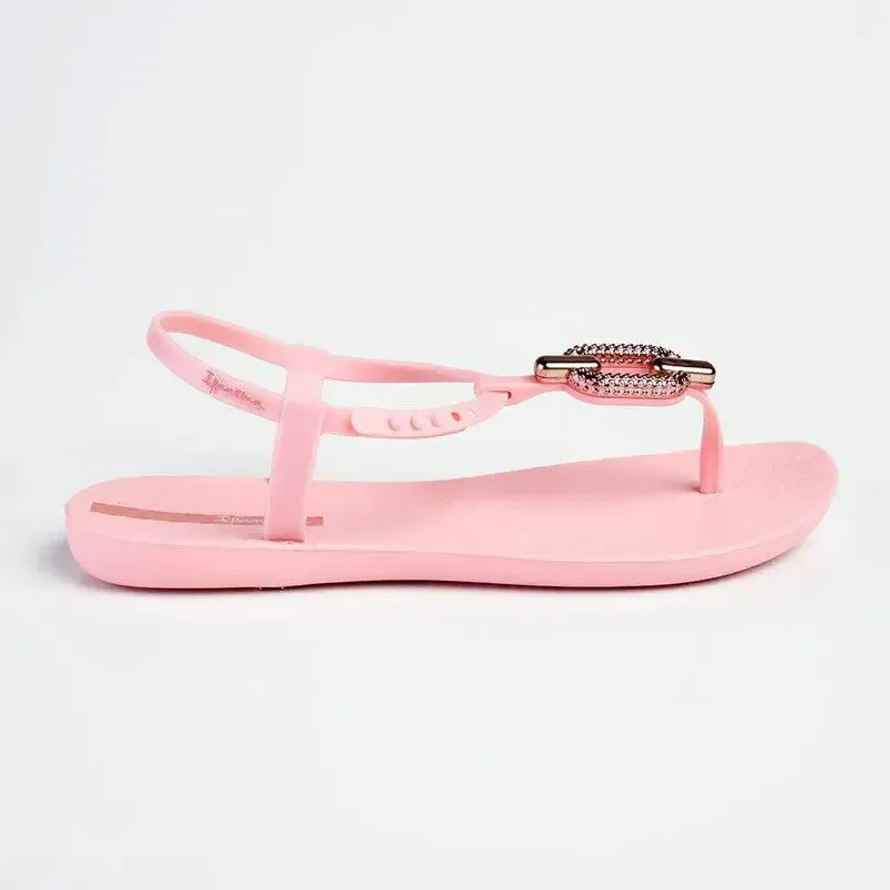 Ipanema May Chain Link Thong Sandals - Pink - Image 3