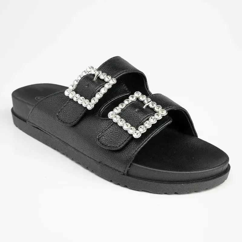 Madison Cordelia Sandals - Black - Image 3