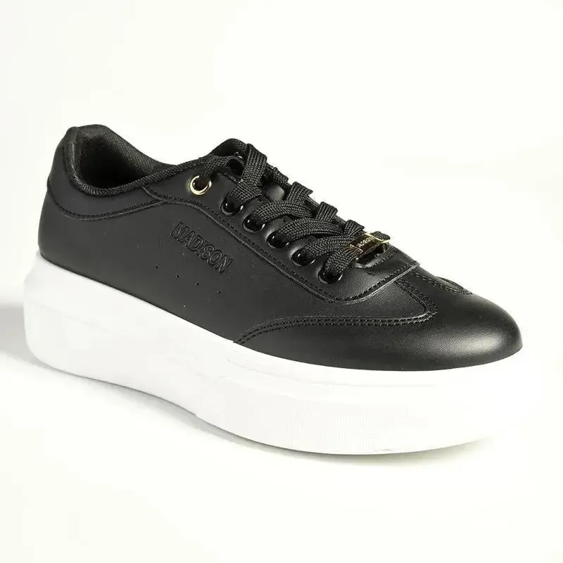 Madison Gaze Ladies Fashion Sneaker - Black - Image 3