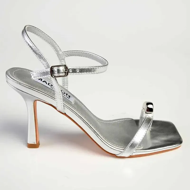 Madison Jaymin Stiletto - Silver - Image 3