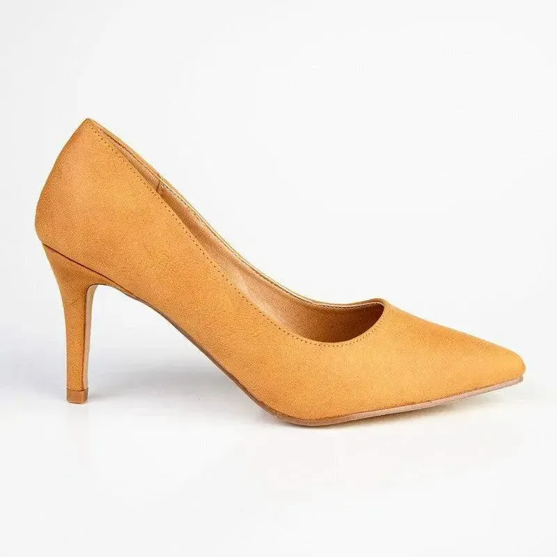 Madison Penny 6 Basic Court Heel- Light Tan - Image 3