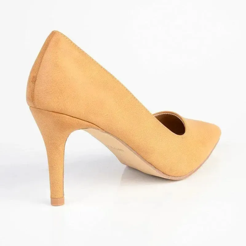 Madison Penny 6 Basic Court Heel- Light Tan - Image 4