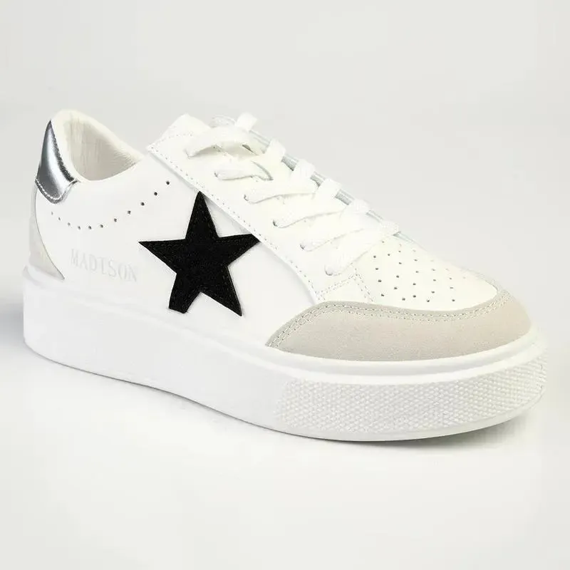 Madison Star Fashion Sneaker - White - Image 3