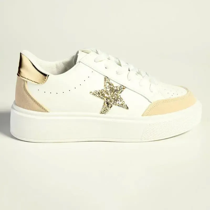 Madison Star Fashion Sneaker - White Multi - Image 5