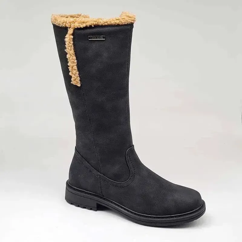 Pierre Cardin Jessie 2 Fur Lined Boot - Black - Image 3