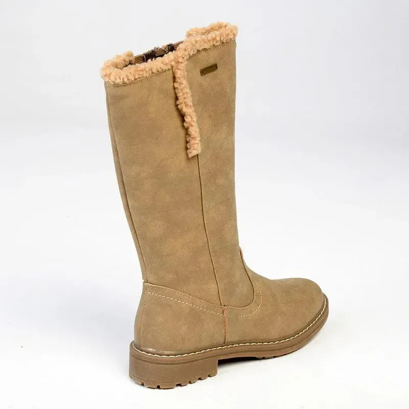 Pierre Cardin Jessie Fur Lined Boot - Beige - Image 4