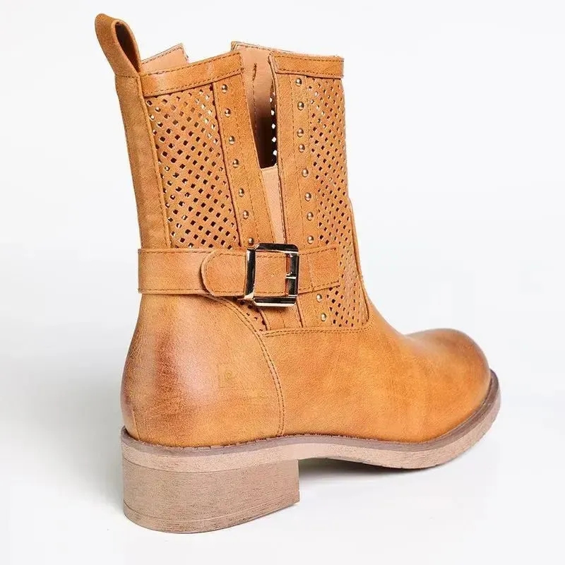 Pierre Cardin Raina Ankle Boot - Tan - Image 4