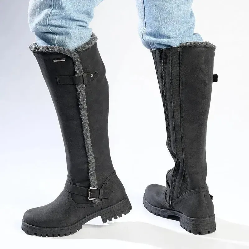 Pierre Cardin Remi Fur Lined Boot - Black - Image 5