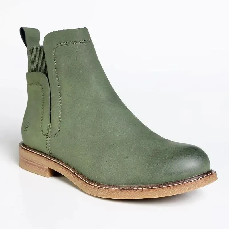 Pierre Cardin Zele Ankle Bootie - Olive - Image 3