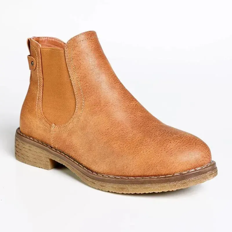 Soft Style by Hush Puppies Aali Ankle Boot - Caramel - Image 3