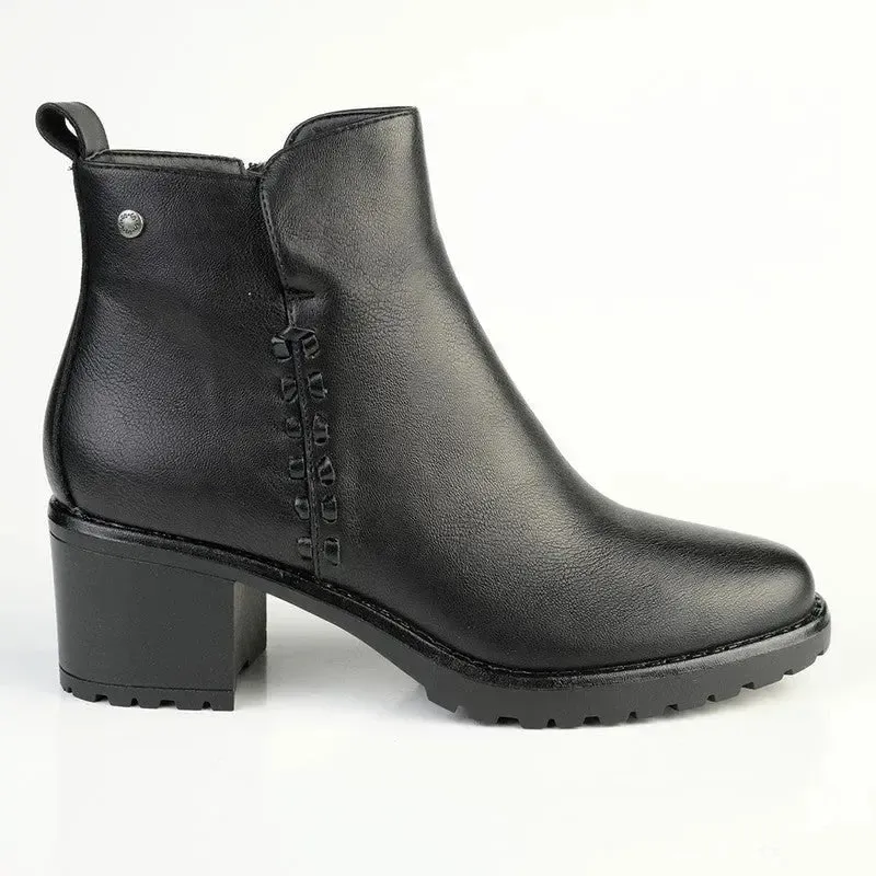 Soft Style by Hush Puppies Becka Ankle Boot - Black - Image 5