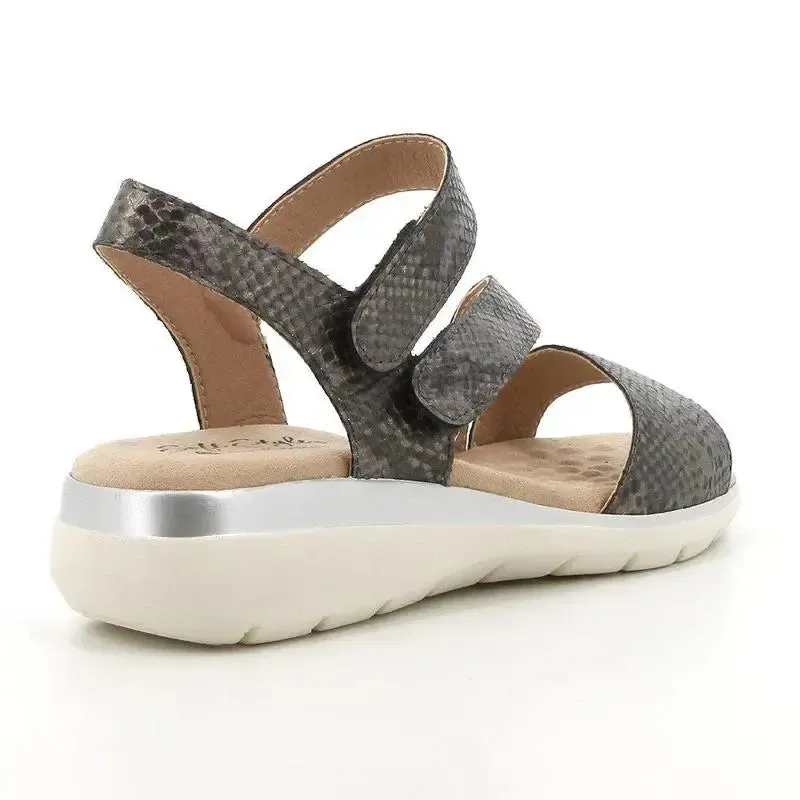 Soft Style by Hush Puppies Gillian Sandal - Pewter - Image 4