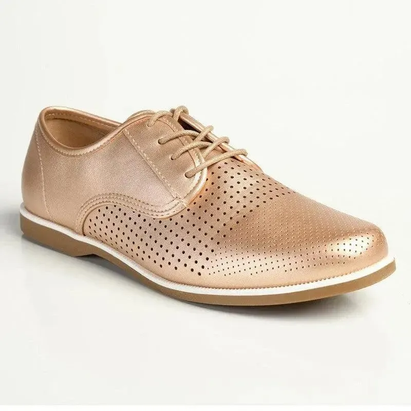 Soft Style By Hush Puppies Jamya Punch - Rose Gold - Image 3