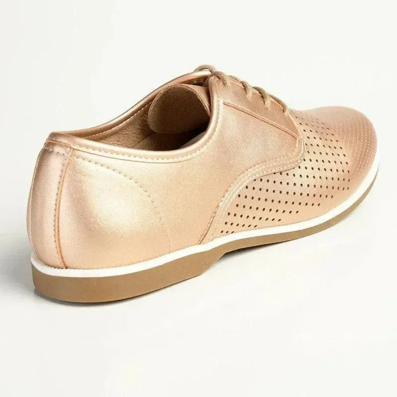 Soft Style By Hush Puppies Jamya Punch - Rose Gold - Image 4