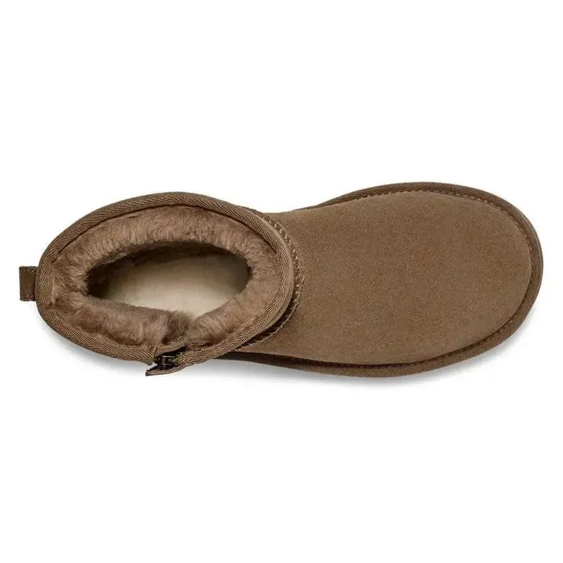 UGG Classic Mini Bailey Zip - Hickory - Image 5